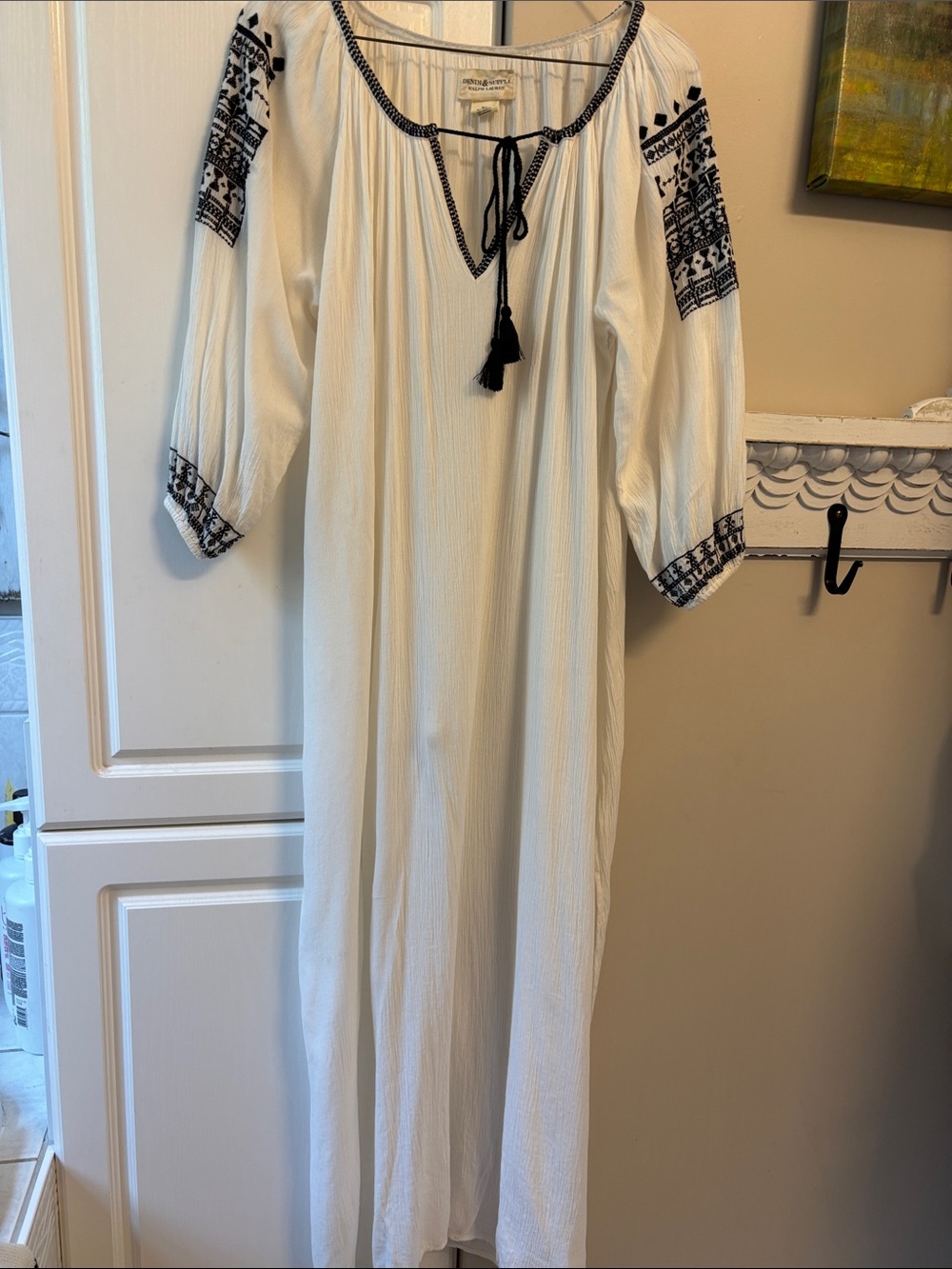 Ralph Lauren maxi cotton boho dress